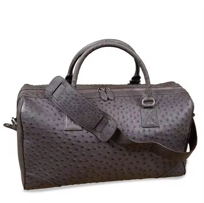 Ostrich leather bag