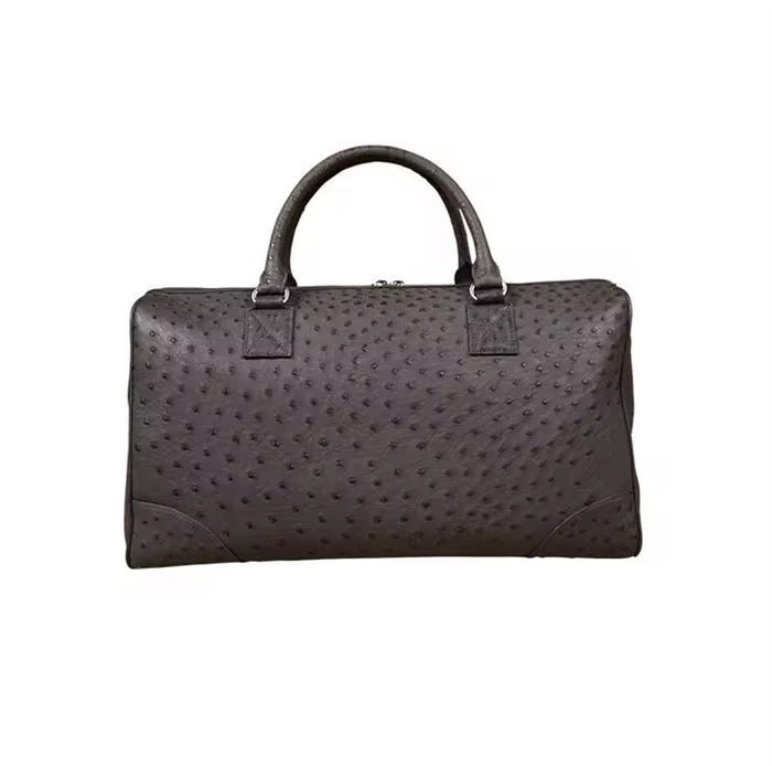 Ostrich leather bag