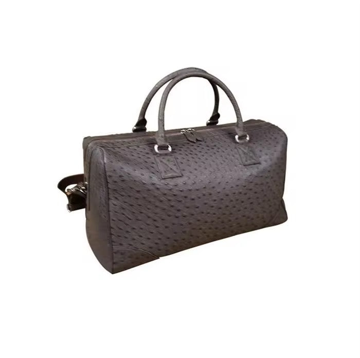 Ostrich leather bag
