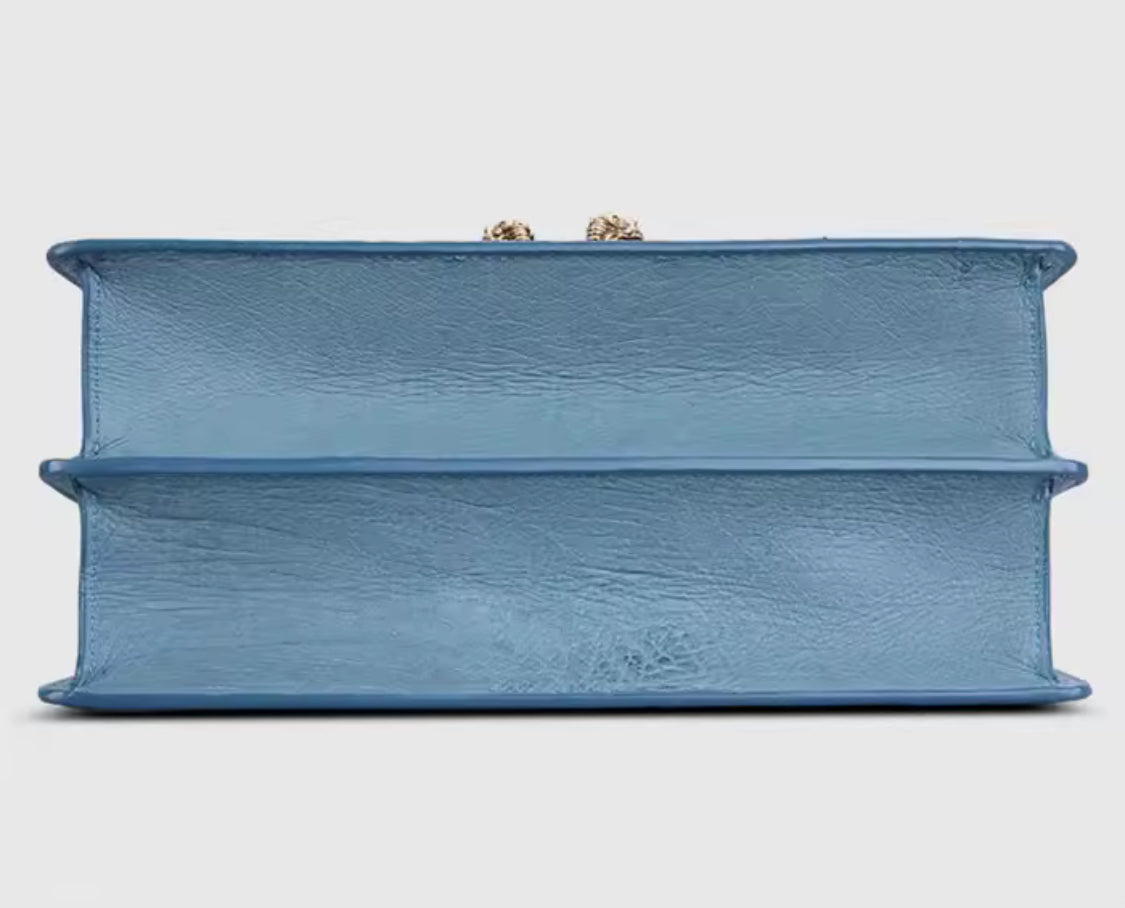 Ostrich leather bag