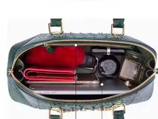Crocodile Leather Bag for Women – Handmade in Italy | Noiyan