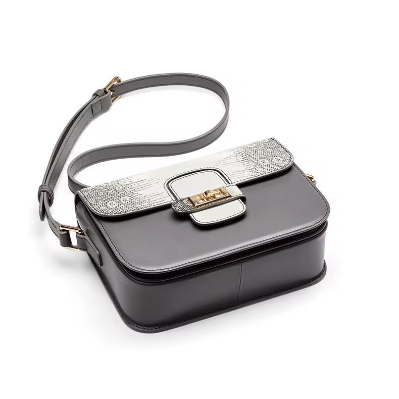 Lizard leather bag