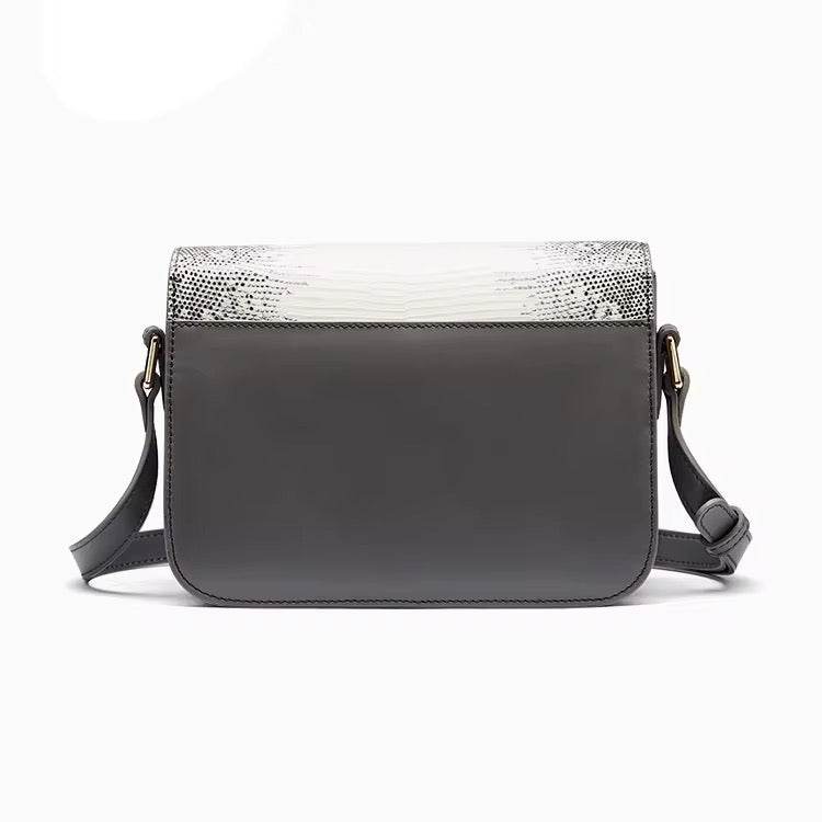 Lizard leather bag