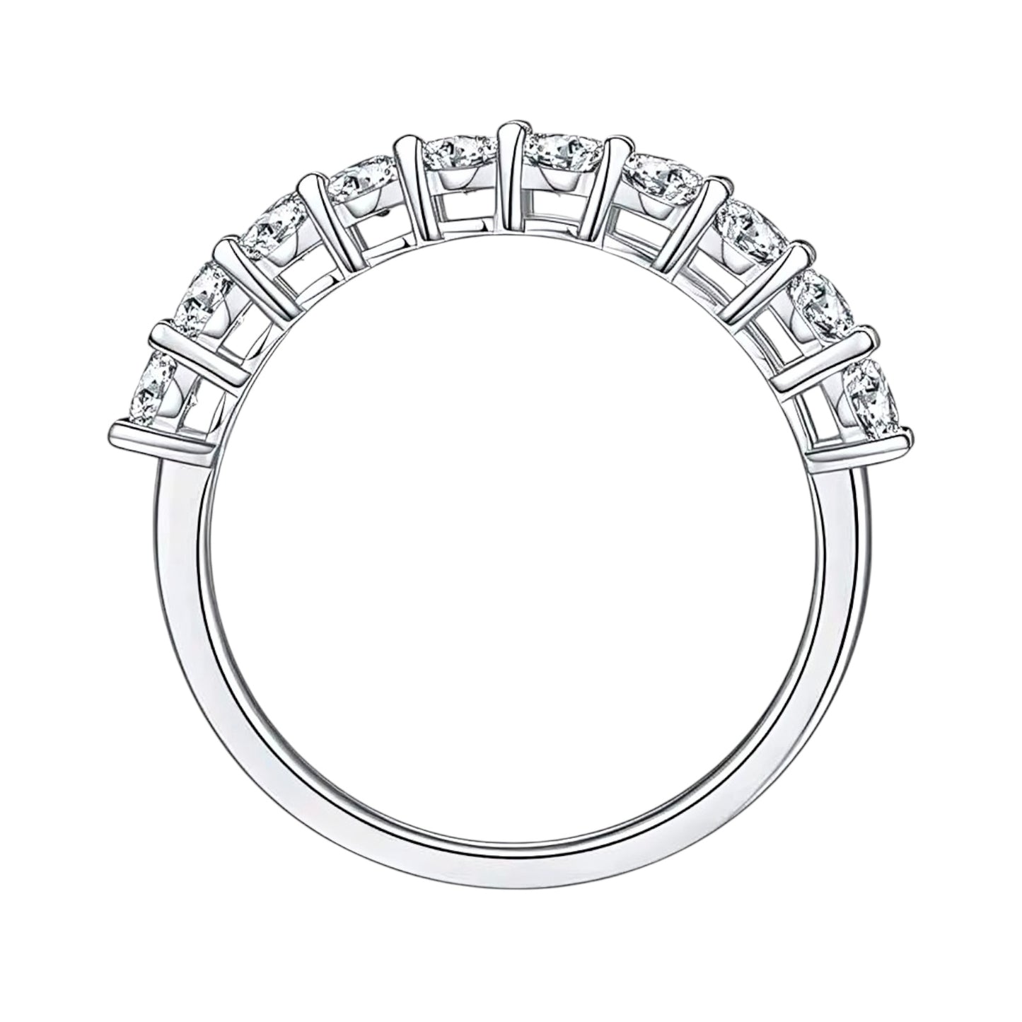 1ct*10pcs Moissanite Ring