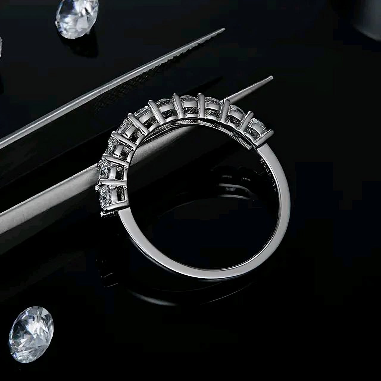 1ct*10pcs Moissanite Ring