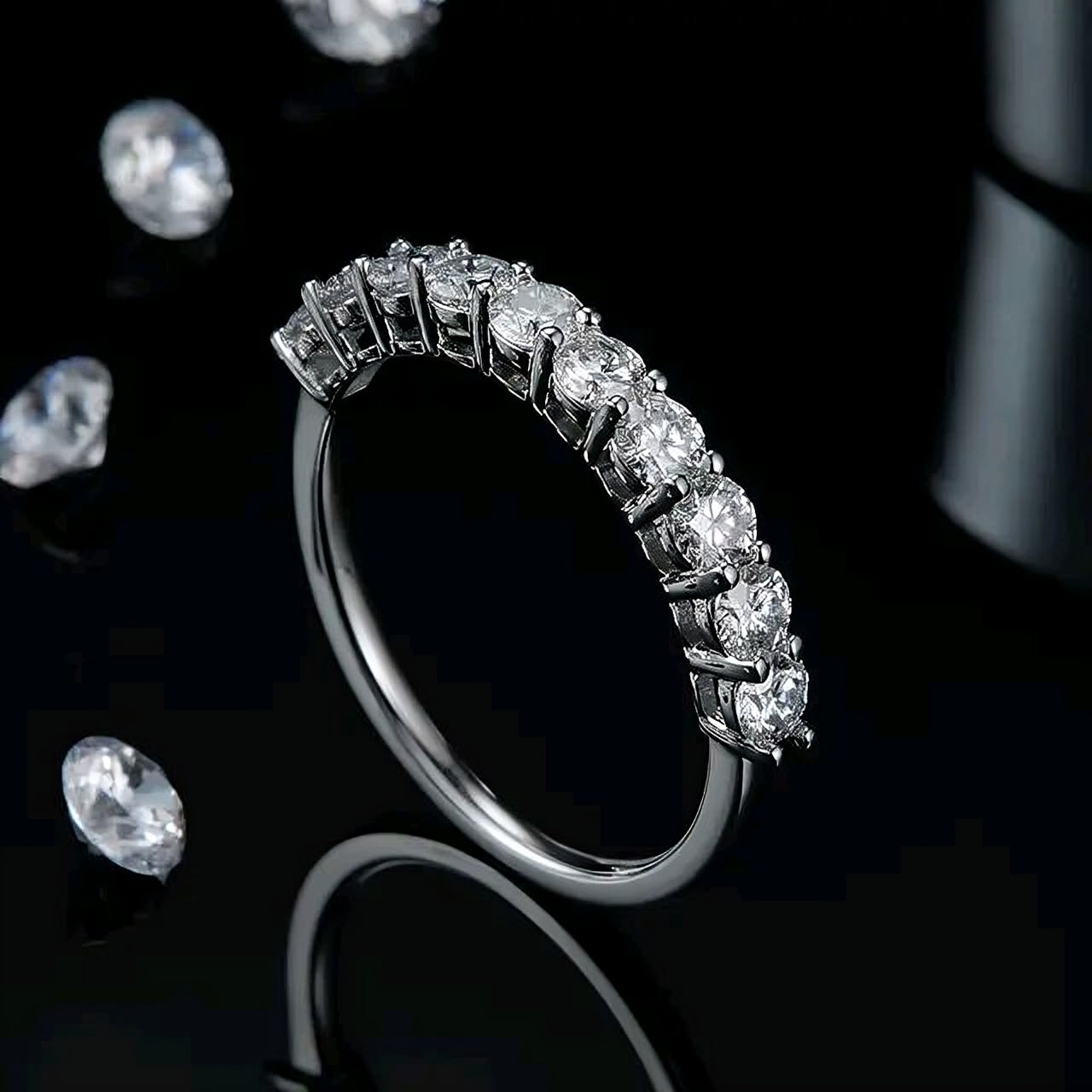1ct*10pcs Moissanite Ring