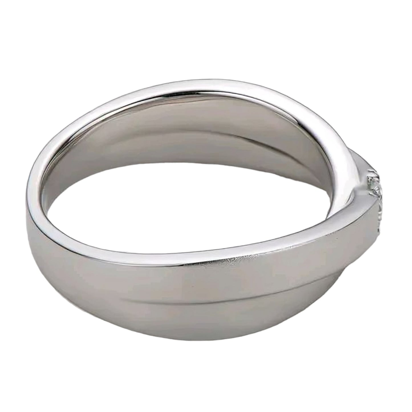 3.5mm Moissanite Ring