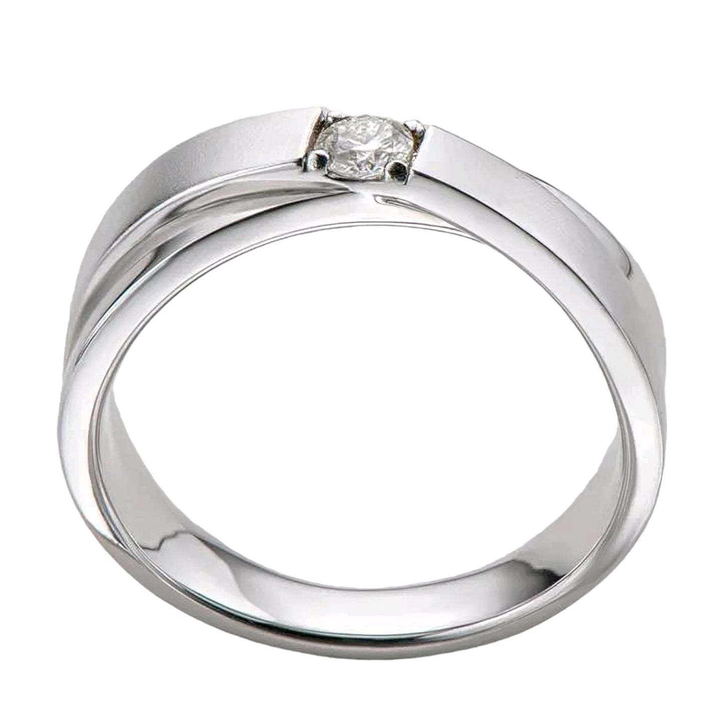 3.5mm Moissanite Ring