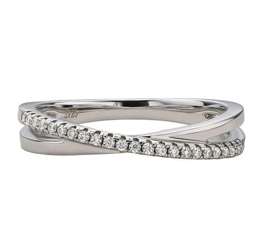 Multi Moissanite Ring