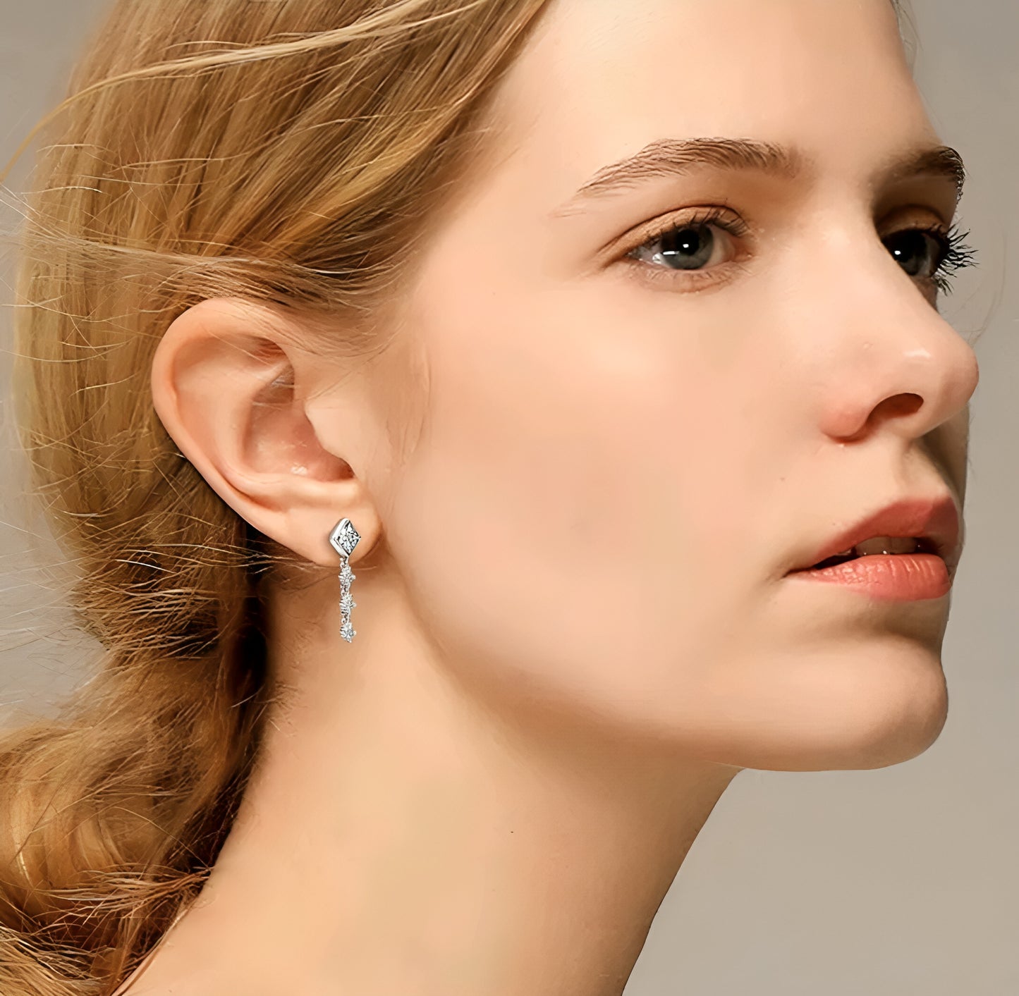Stud Moissanite Earrings