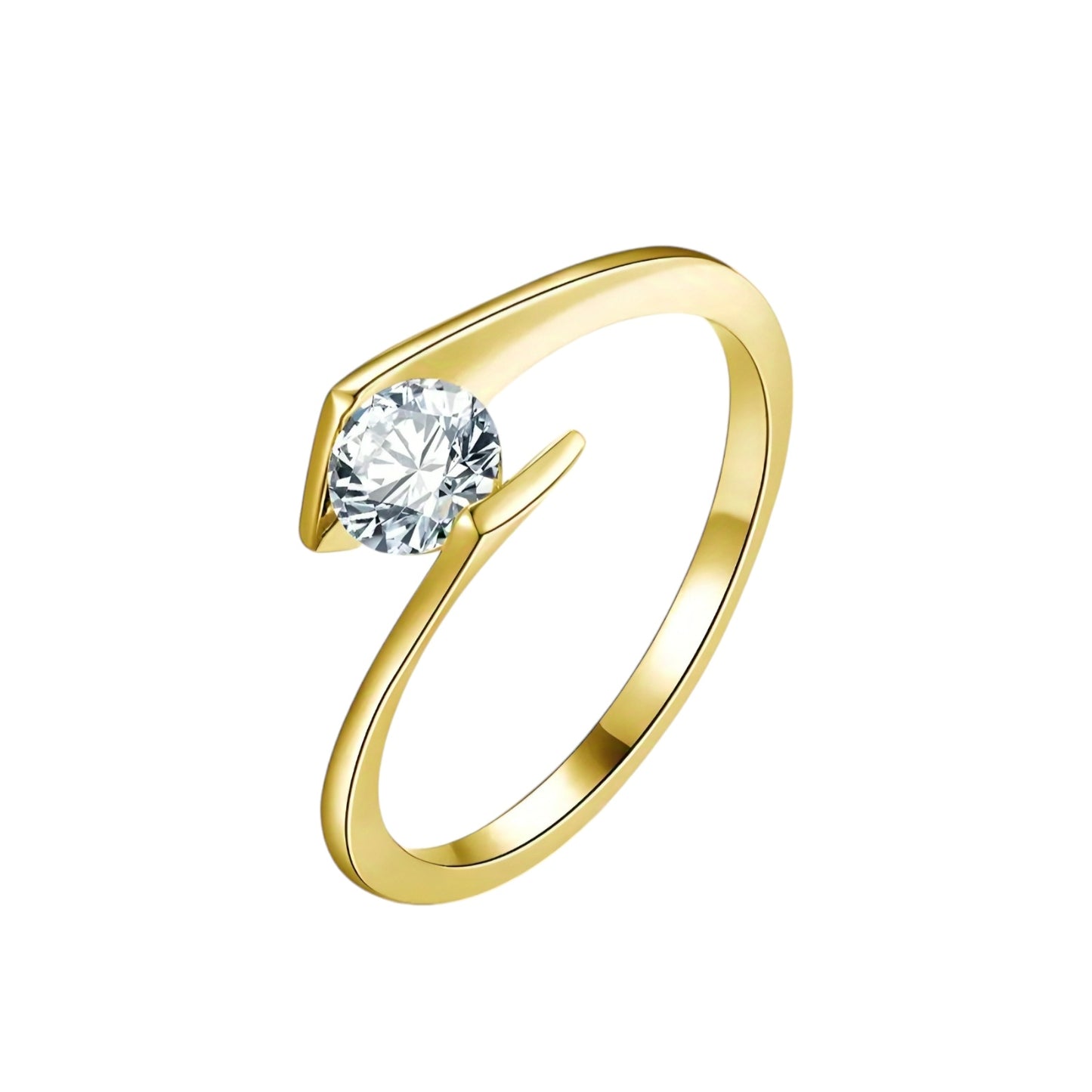 10k real yellow gold ring