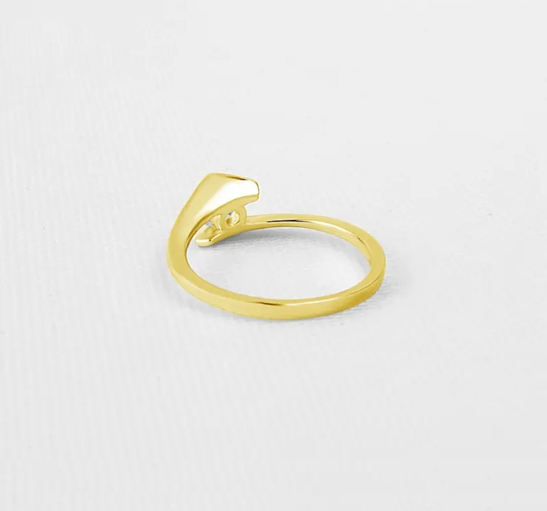 10k real yellow gold ring