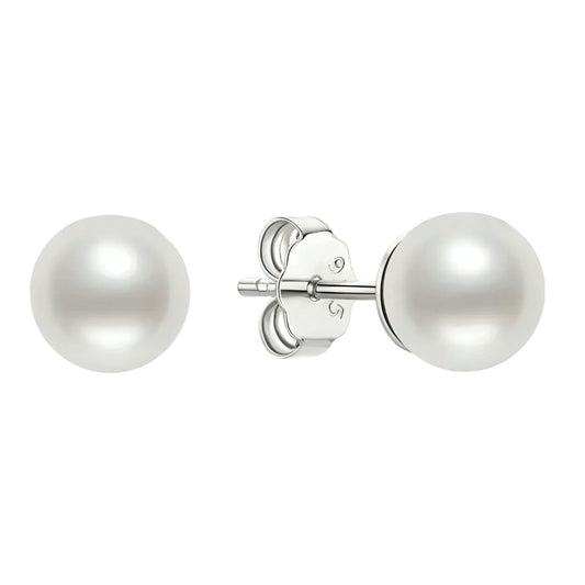 Freshwater pearl stud earrings