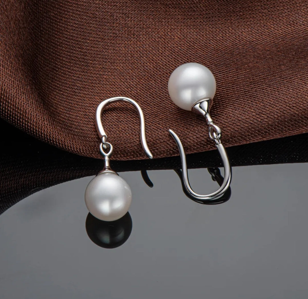 7mm pearl earrings