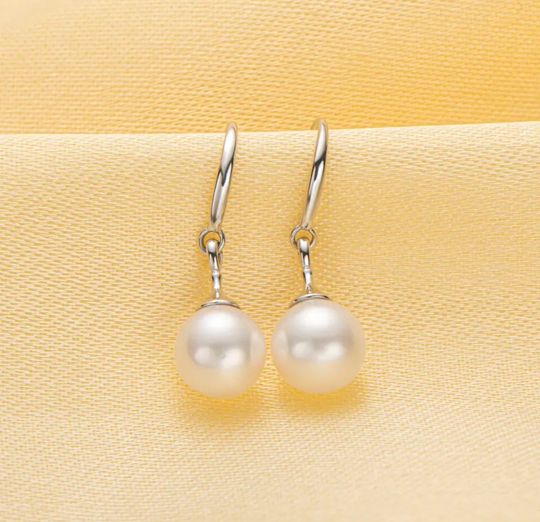7mm pearl earrings