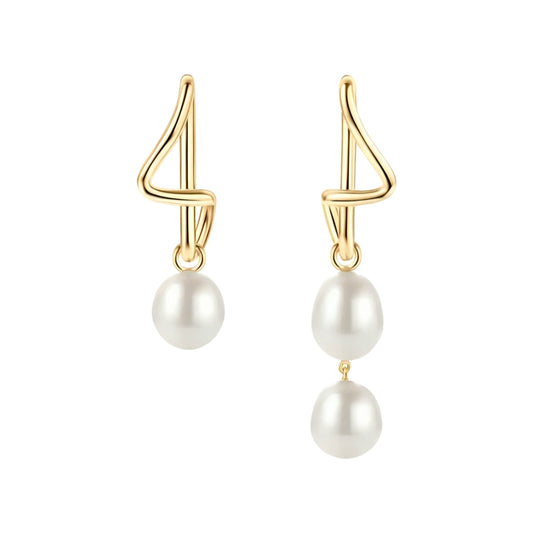 8-9mm pearl earrings