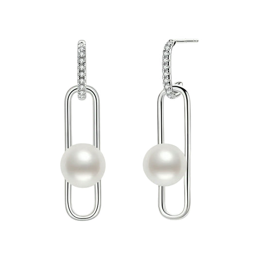 8.5-9mm pearl earrings