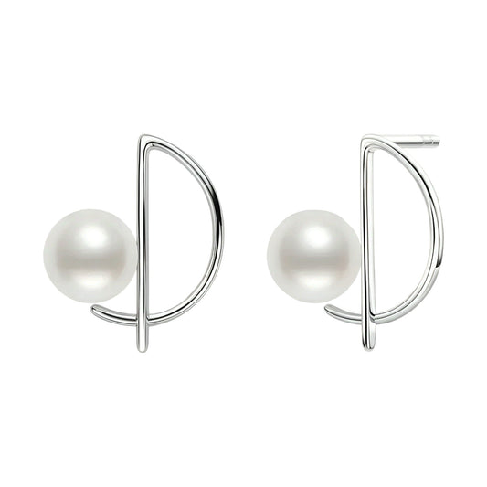 7-7.5mm classic pearl earrings