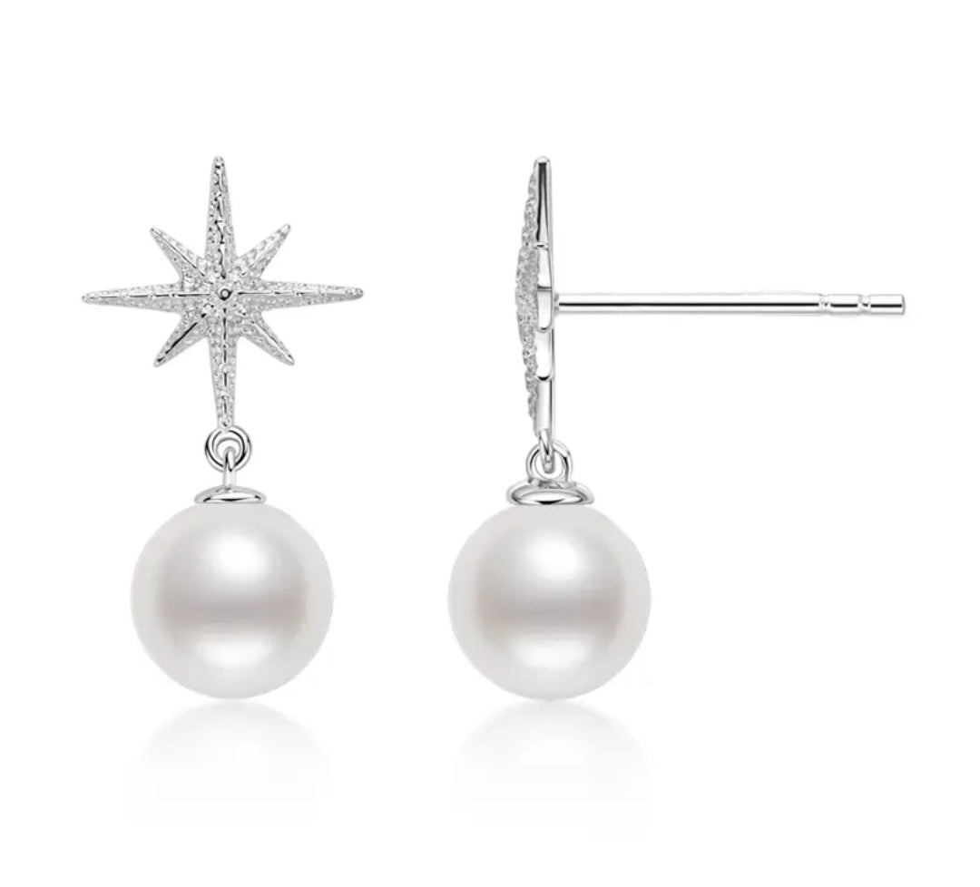 6.5-7mm classic pearl earrings