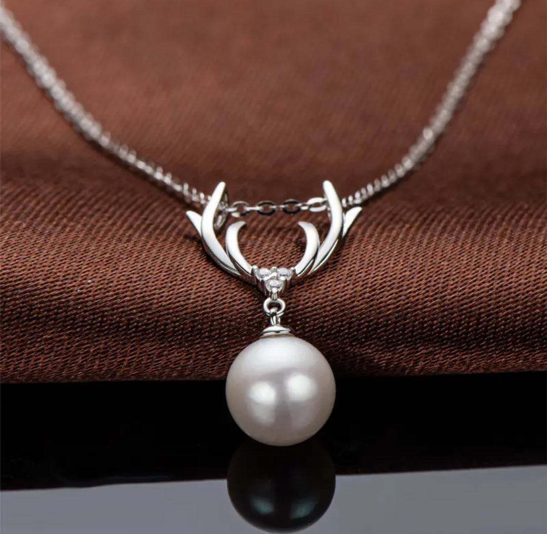 8-8.5mm divine pearl pendant necklace