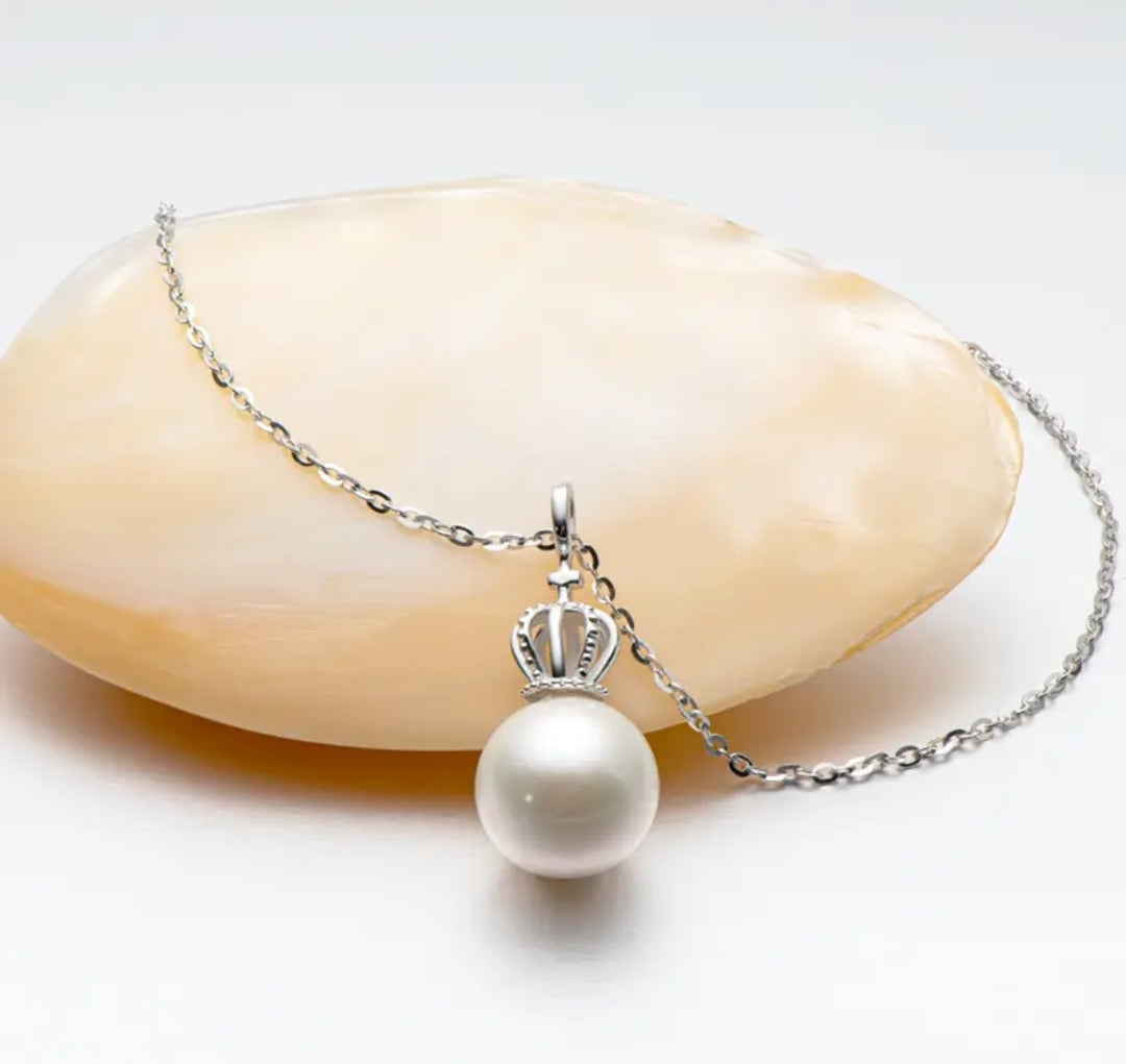9.5-10mm divine pearl pendant necklace