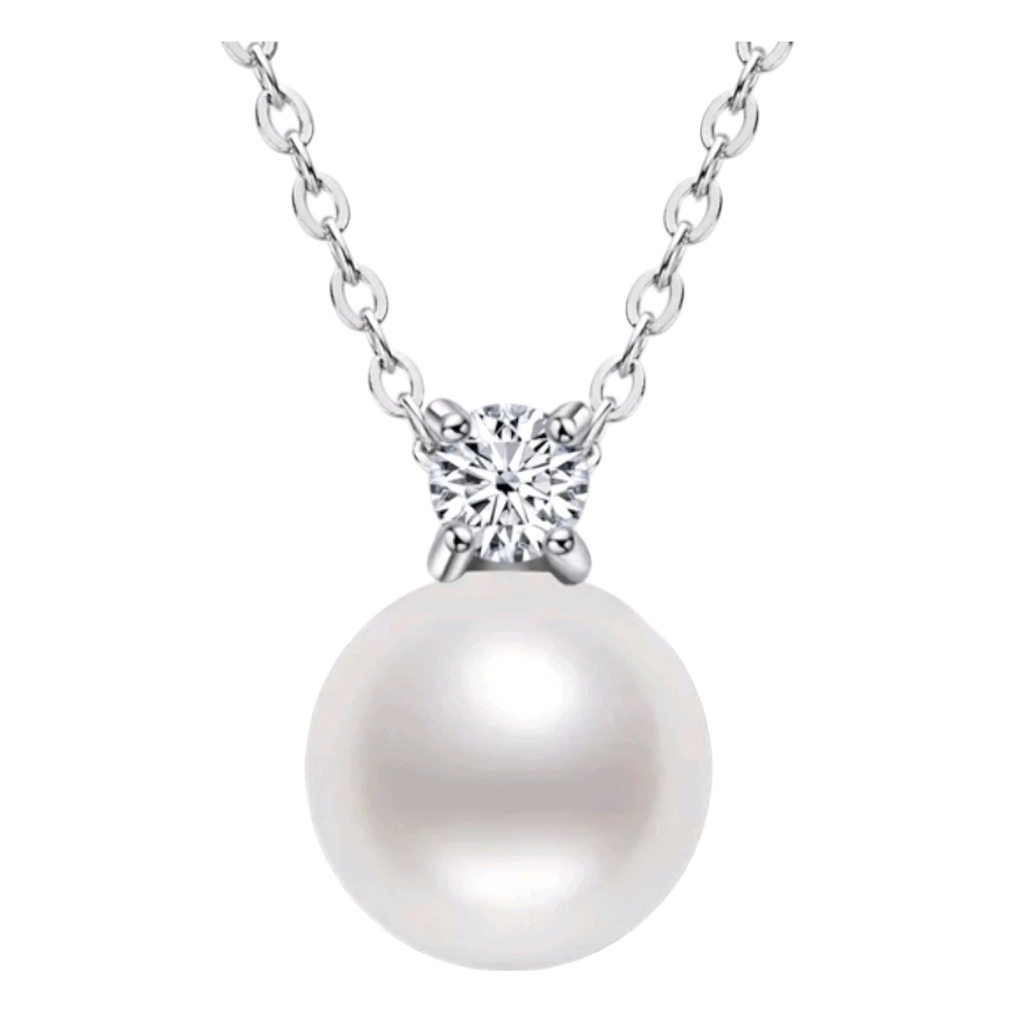 7.5-8mm pearl pendant necklace