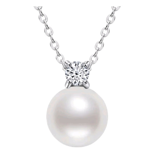 7.5-8mm pearl pendant necklace