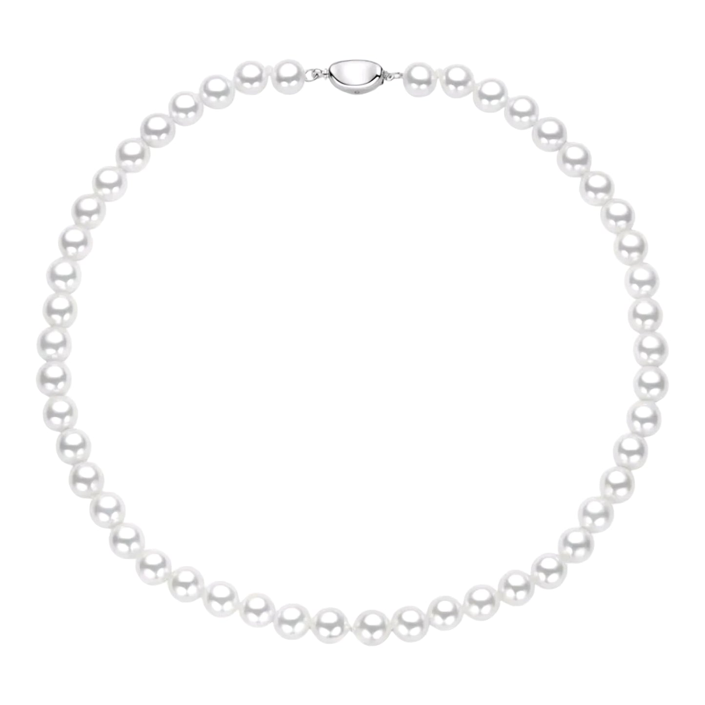 8-9mm multi pearl pendant necklace