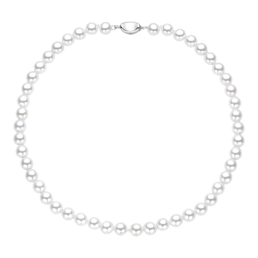 8-9mm multi pearl pendant necklace