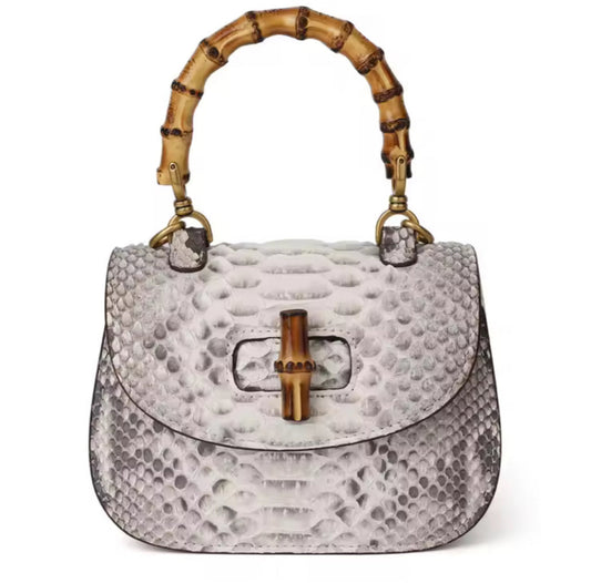 Luxury Snake Leather Bag – Handmade in Italy | Noiyan