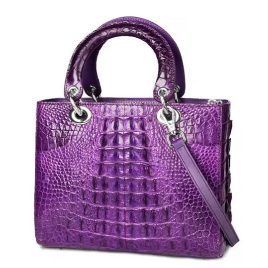 Luxury Crocodile Leather Bag for Women | Handmade in Italy | noiyan