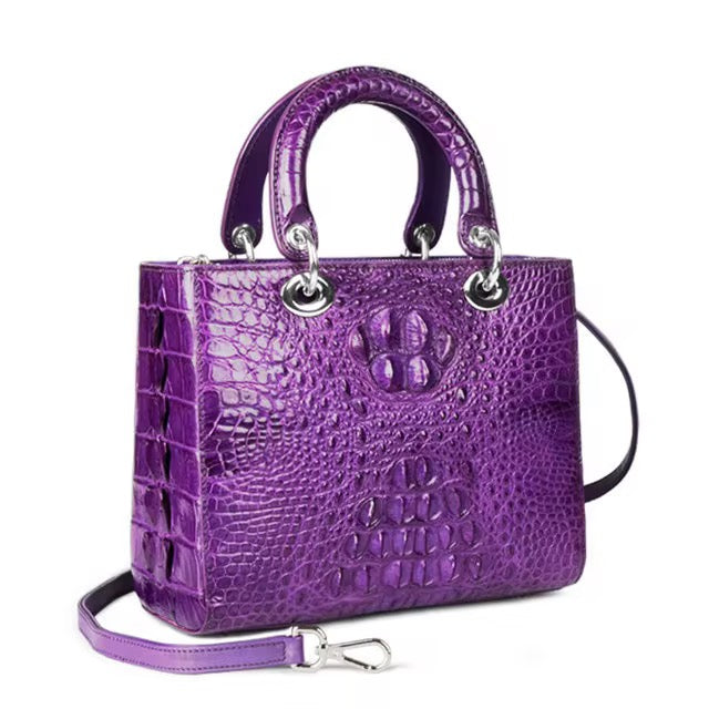 Luxury Crocodile Leather Bag for Women | Handmade in Italy | noiyan