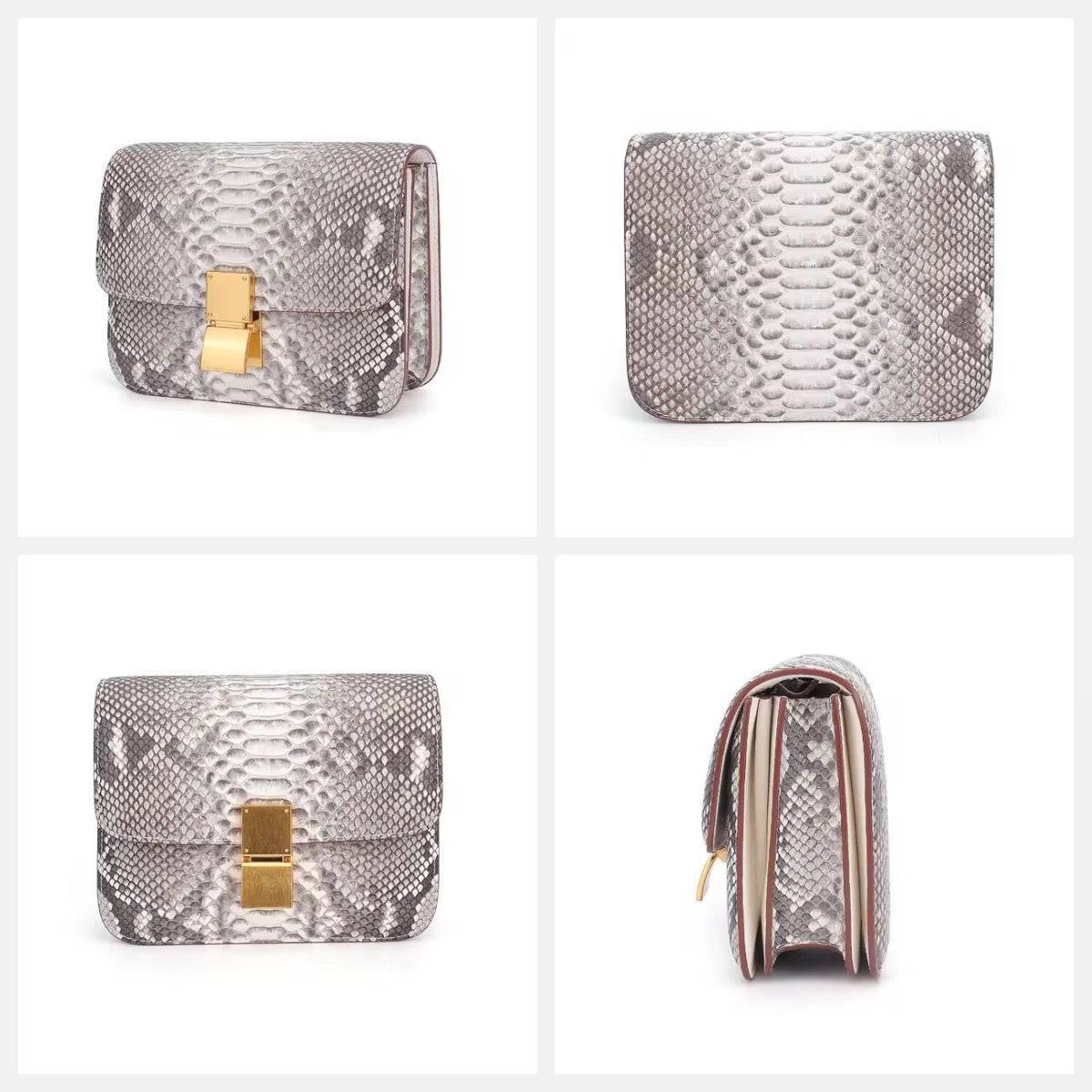 Luxury Snake Leather Purse – Handmade in Italy | Noiyan