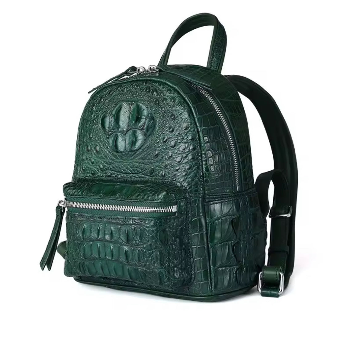 Crocodile Leather Backpack for Men & Women | Handmade in Italy