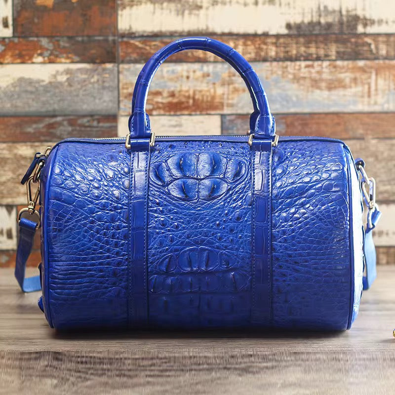 Crocodile Leather Travel Bag | Handmade in Italy | Noiyan