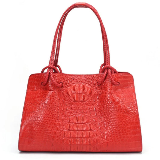 Crocodile Leather Bag | Handmade in Italy | Noiyan