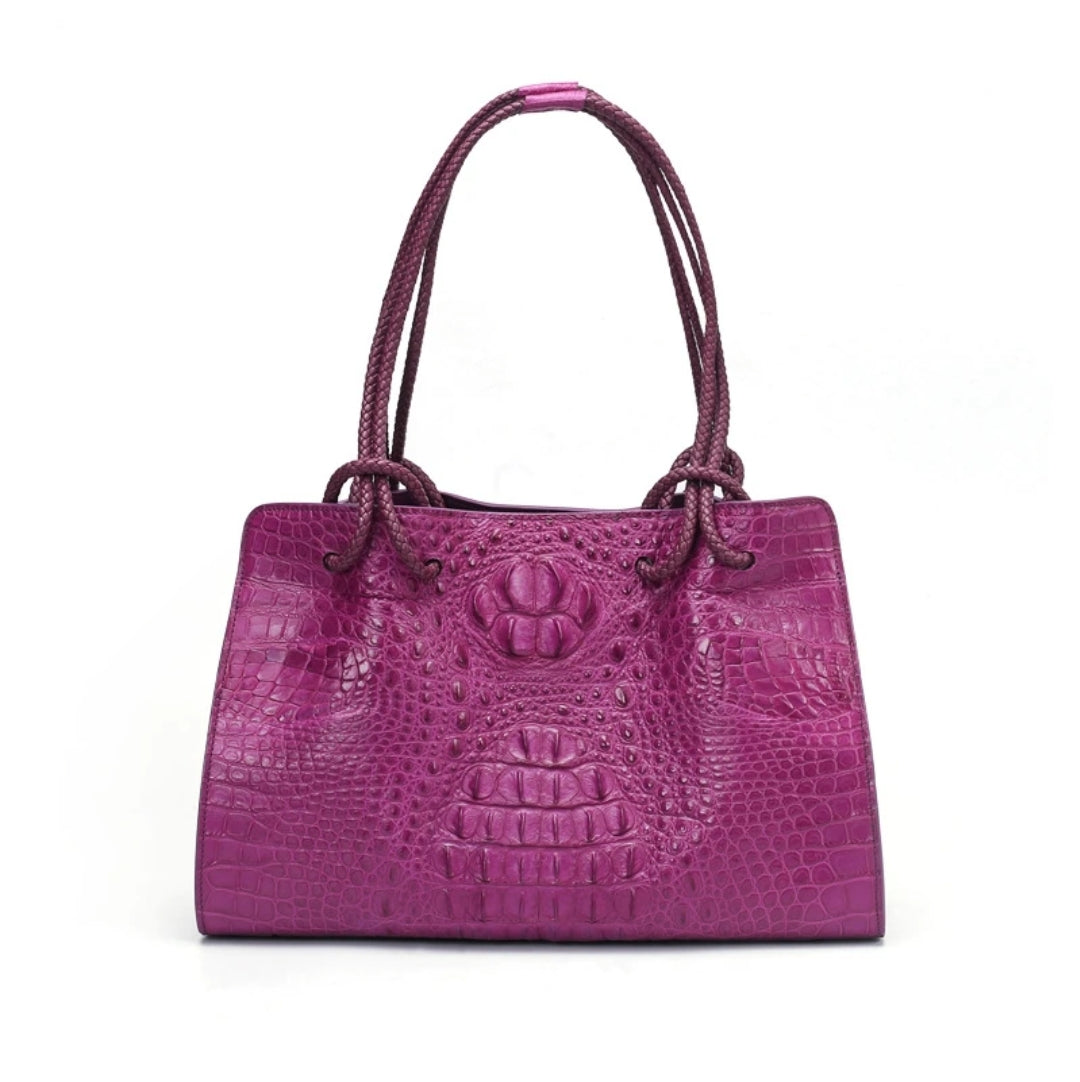 Crocodile Leather Bag | Handmade in Italy | Noiyan