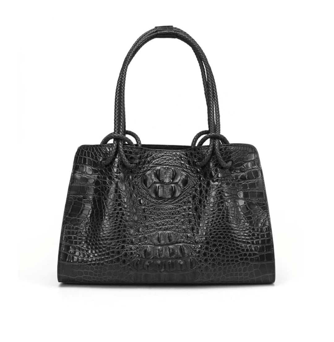 Crocodile Leather Bag | Handmade in Italy | Noiyan