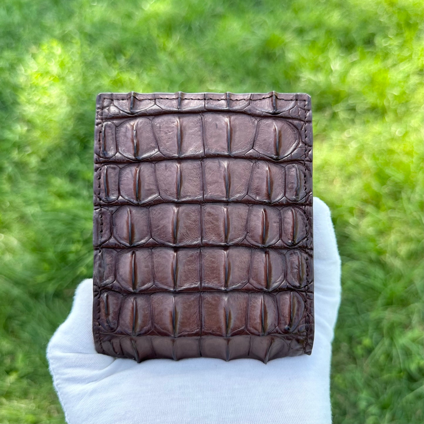 Crocodile Leather wallet for Men – Handmade in Italy | noiyan