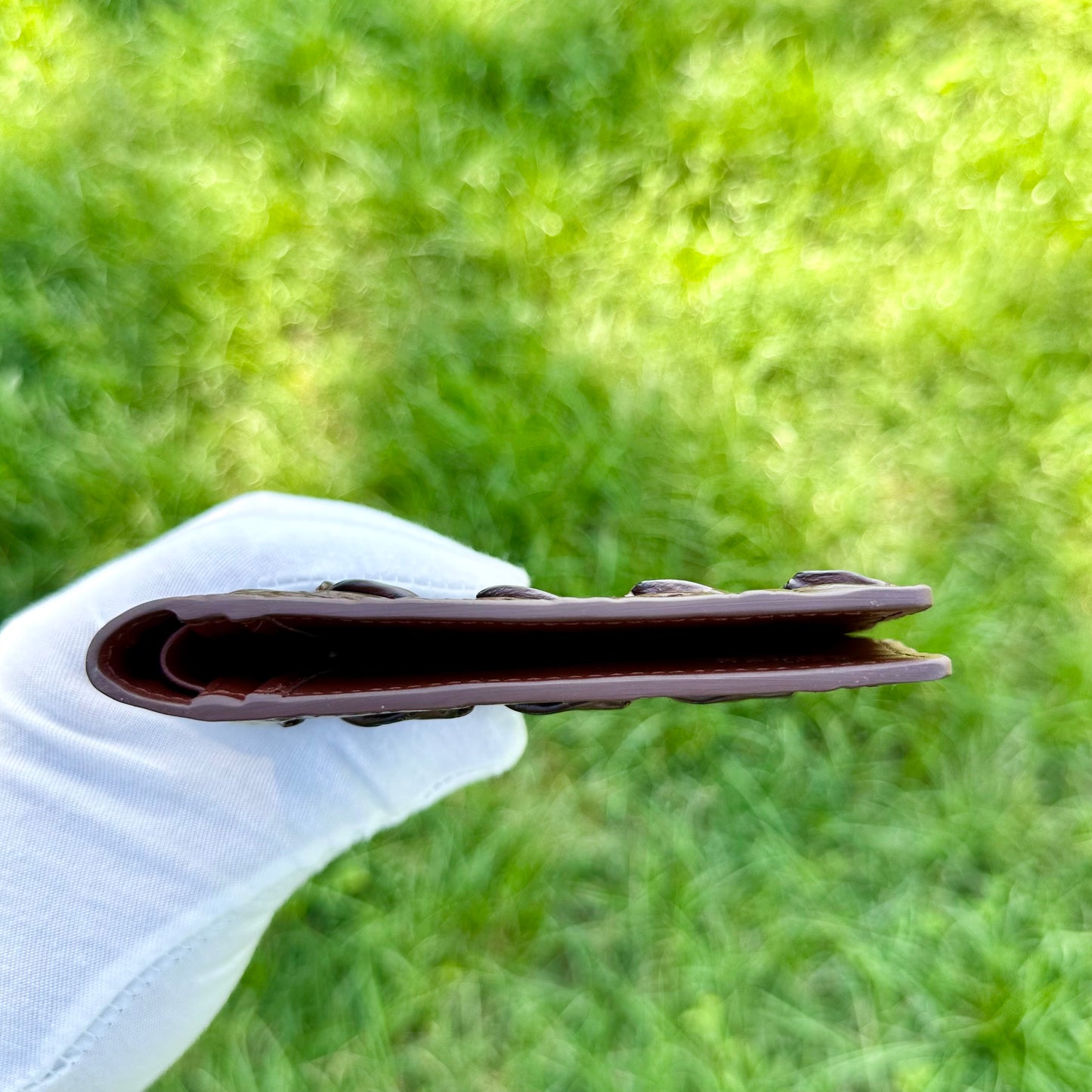 Crocodile Leather wallet for Men – Tail Part -Handmade in Italy | noiyan