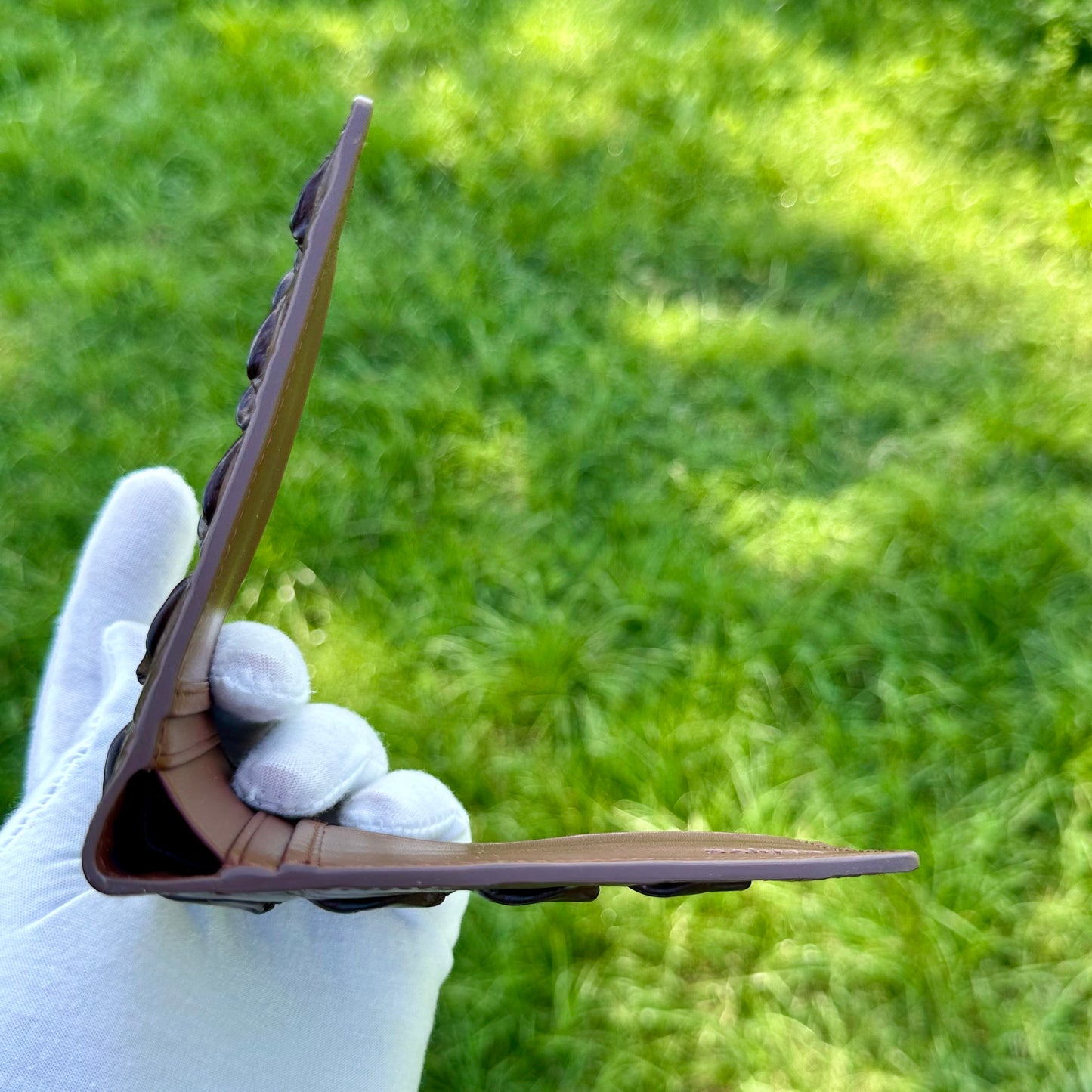 Crocodile Leather wallet for Men – Tail Part -Handmade in Italy | noiyan