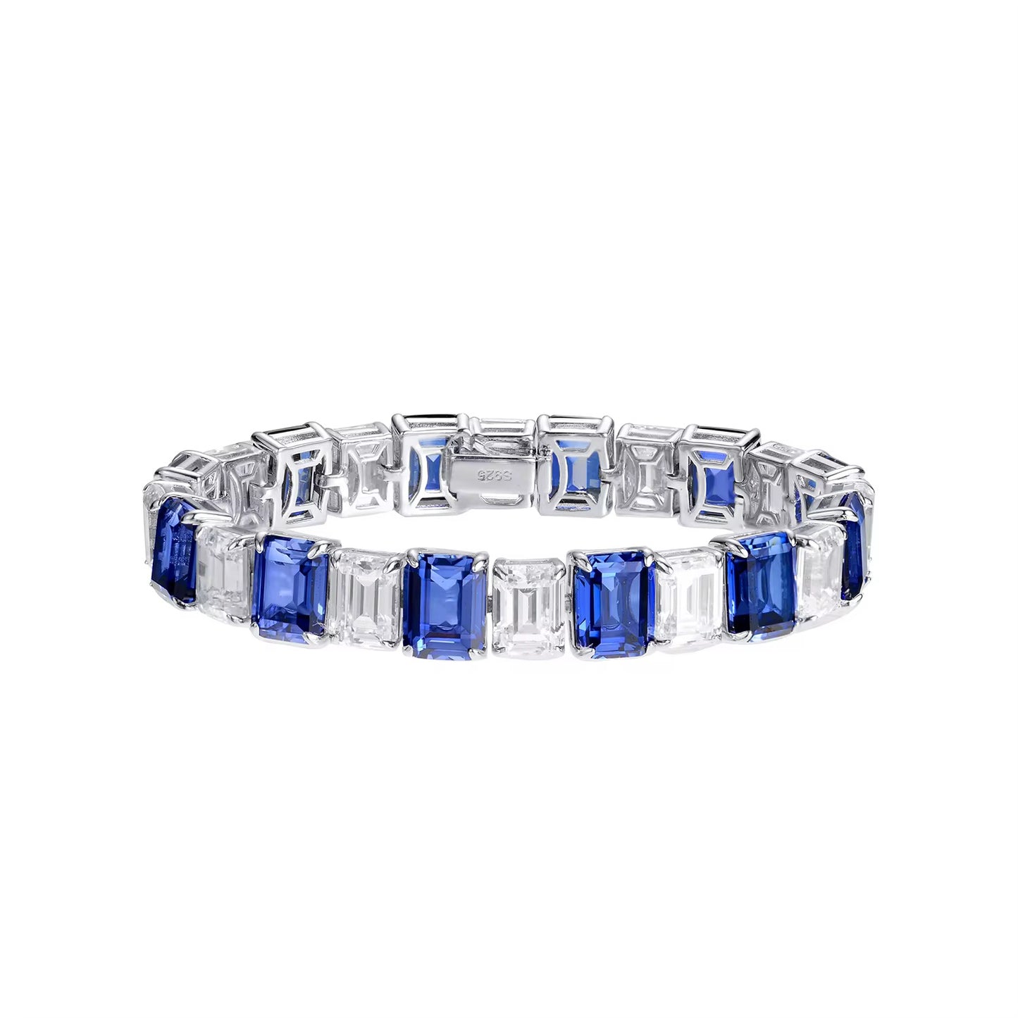 3ct each stone Real Sapphire Bracelet