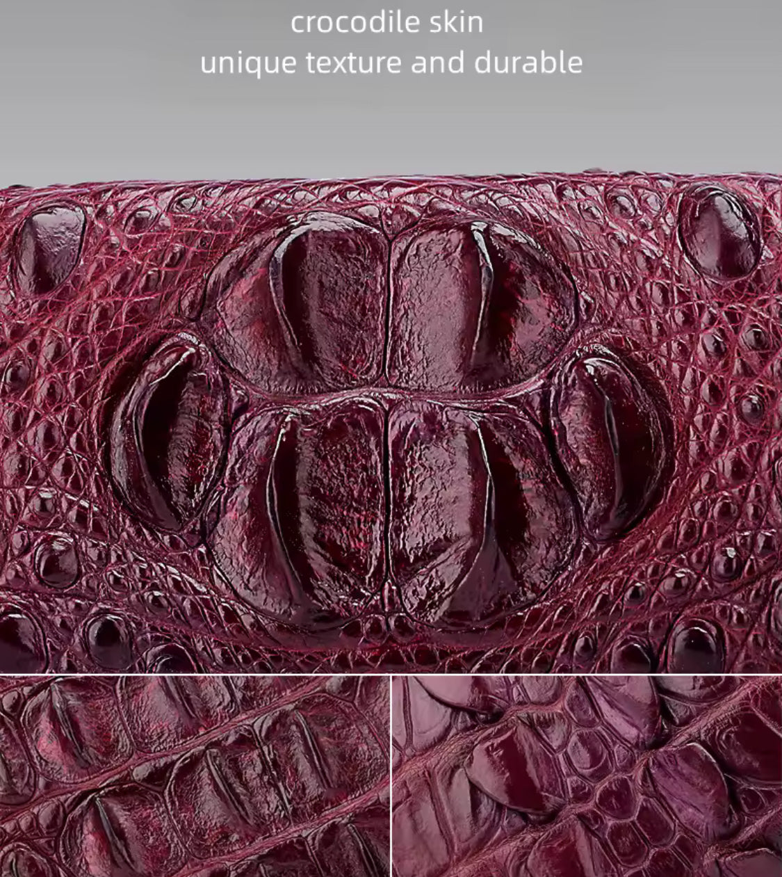 Crocodile Leather Purse – Handmade in Italy | Noiyan