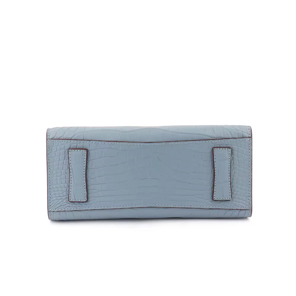 Crocodile Belly Leather Bag – Handmade in Italy | Noiyan
