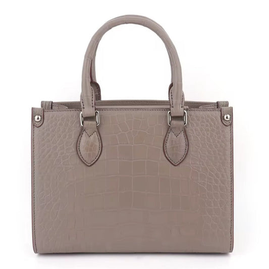 Crocodile Belly Leather Bag – Handmade in Italy | Noiyan