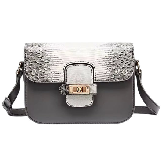 Lizard leather bag