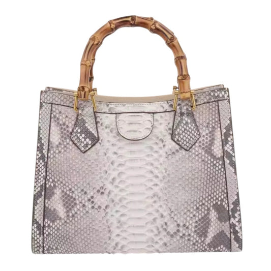 Natural Color Snake Leather Bag for Women – Handmade in Italy | Noiyan
