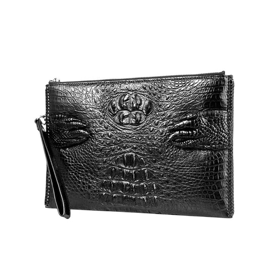 Crocodile Leather Document Wallet | Men & Women | Handmade in Italy